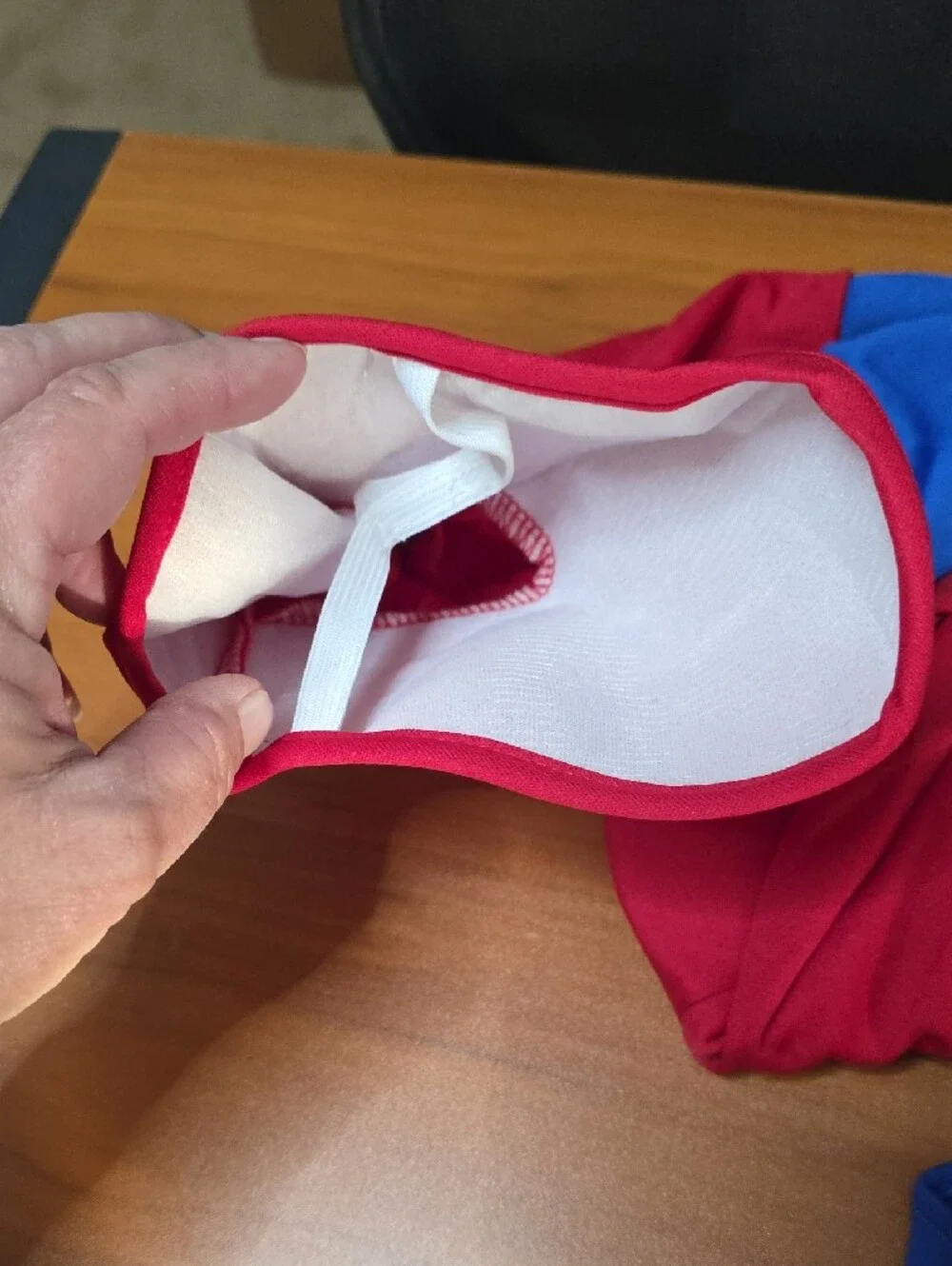 DC Blue and Red Muscled Superman Kids Costume